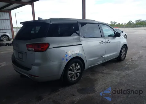 2015 Kia Sedona Lx из США, поврежденный, VIN KNDMB5C18F6050678